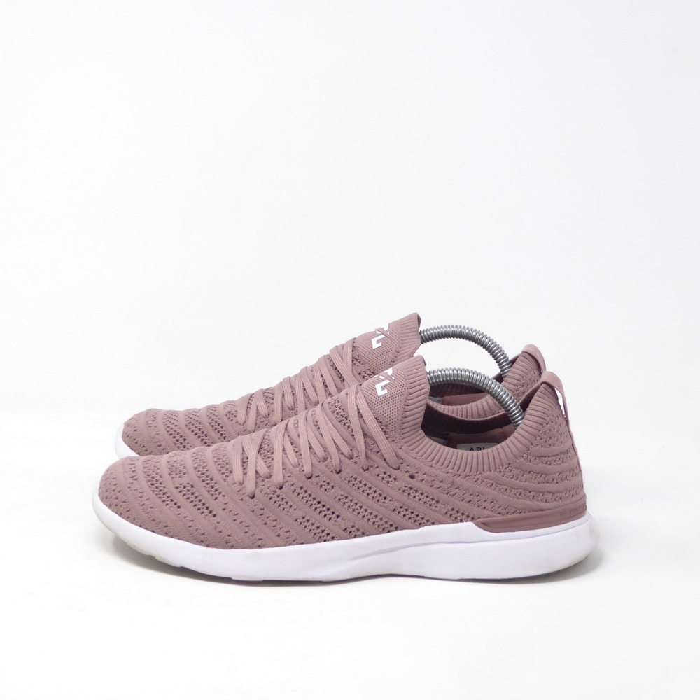 APL Mens TechLoom Wave Mauve Purple Knit Running Shoes 9.5